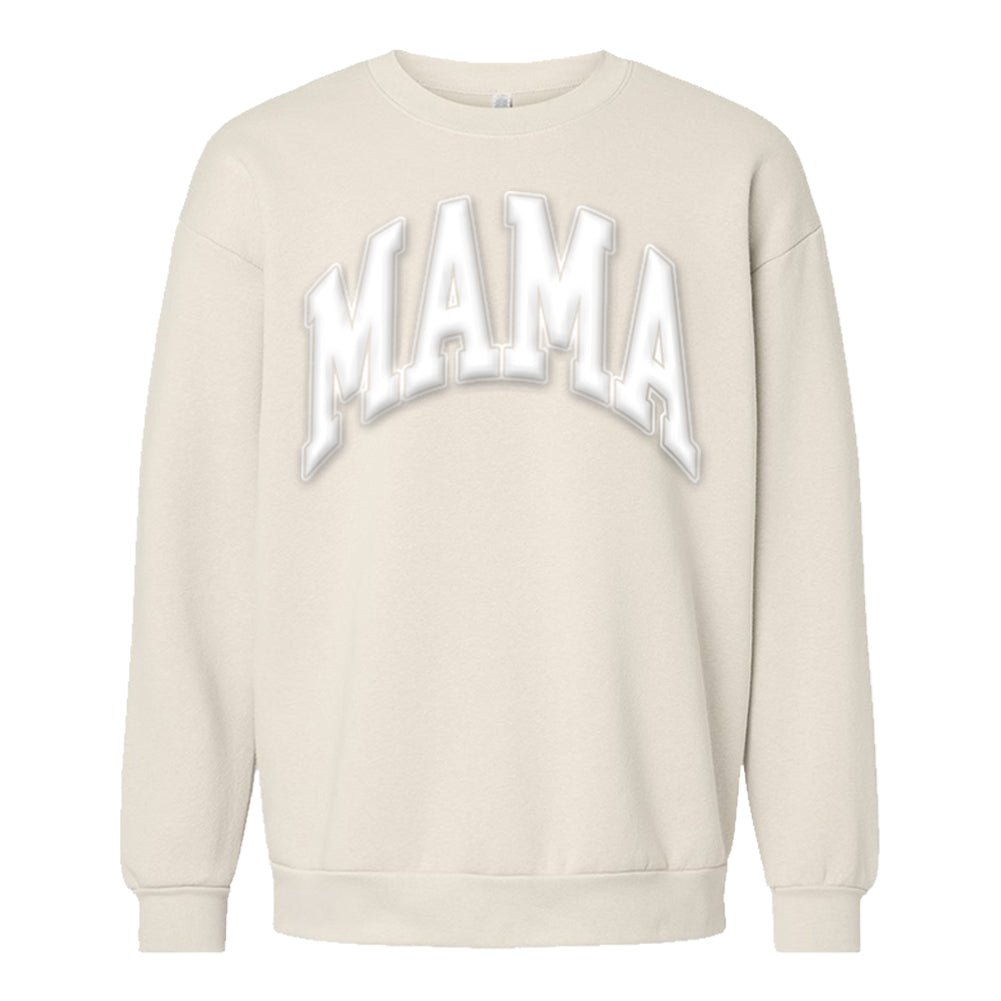 American Apparel 'Mama' PUFF Crewneck Sweatshirt