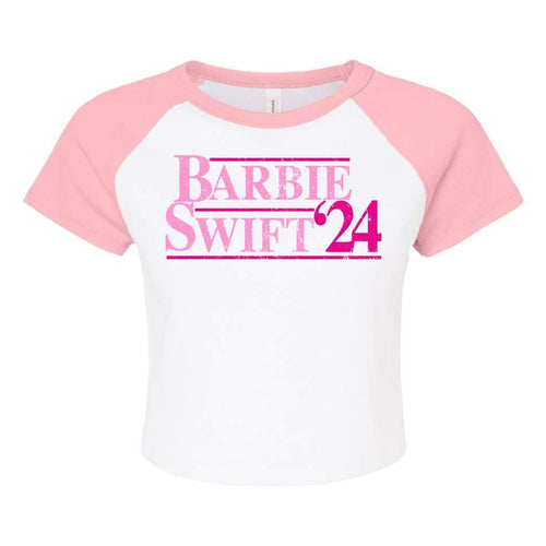 'Girly Campaign '24' Raglan Baby Tee