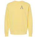 Initial 'Floral Letter' Cozy Crew