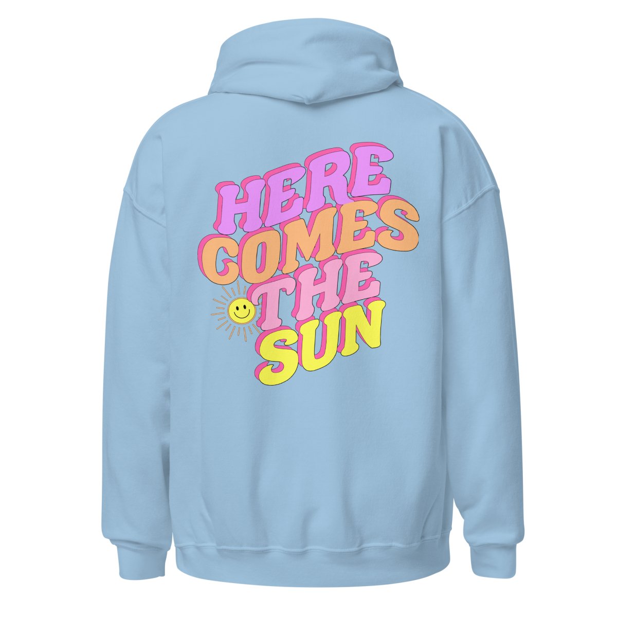 Initialed 'Here Comes The Sun' Front & Back Hoodie