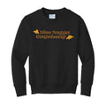 Kids 'Dino Nugget Connoisseur' Crewneck Sweatshirt