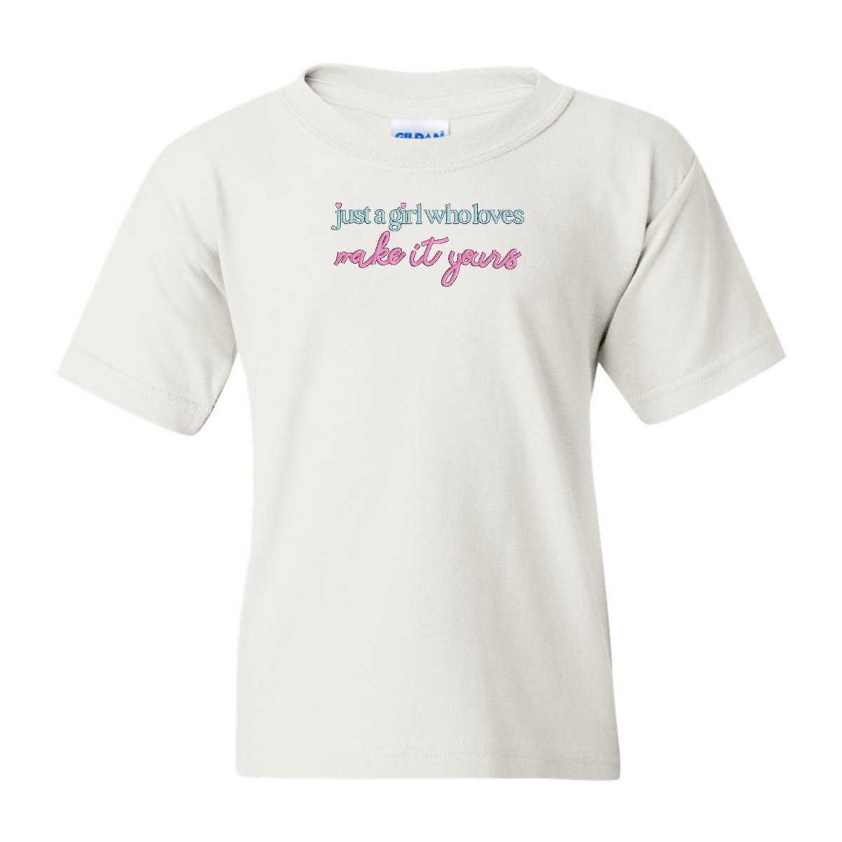 Kids Make It Yours™ 'Just A Girl Who Loves' T-Shirt