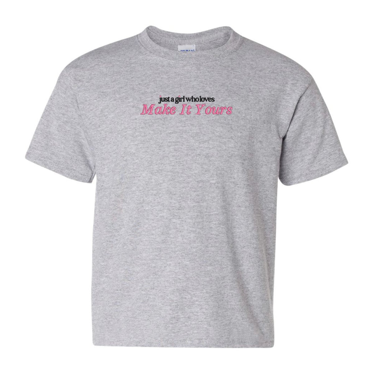 Kids Make It Yours™ 'Just A Girl Who Loves' T-Shirt