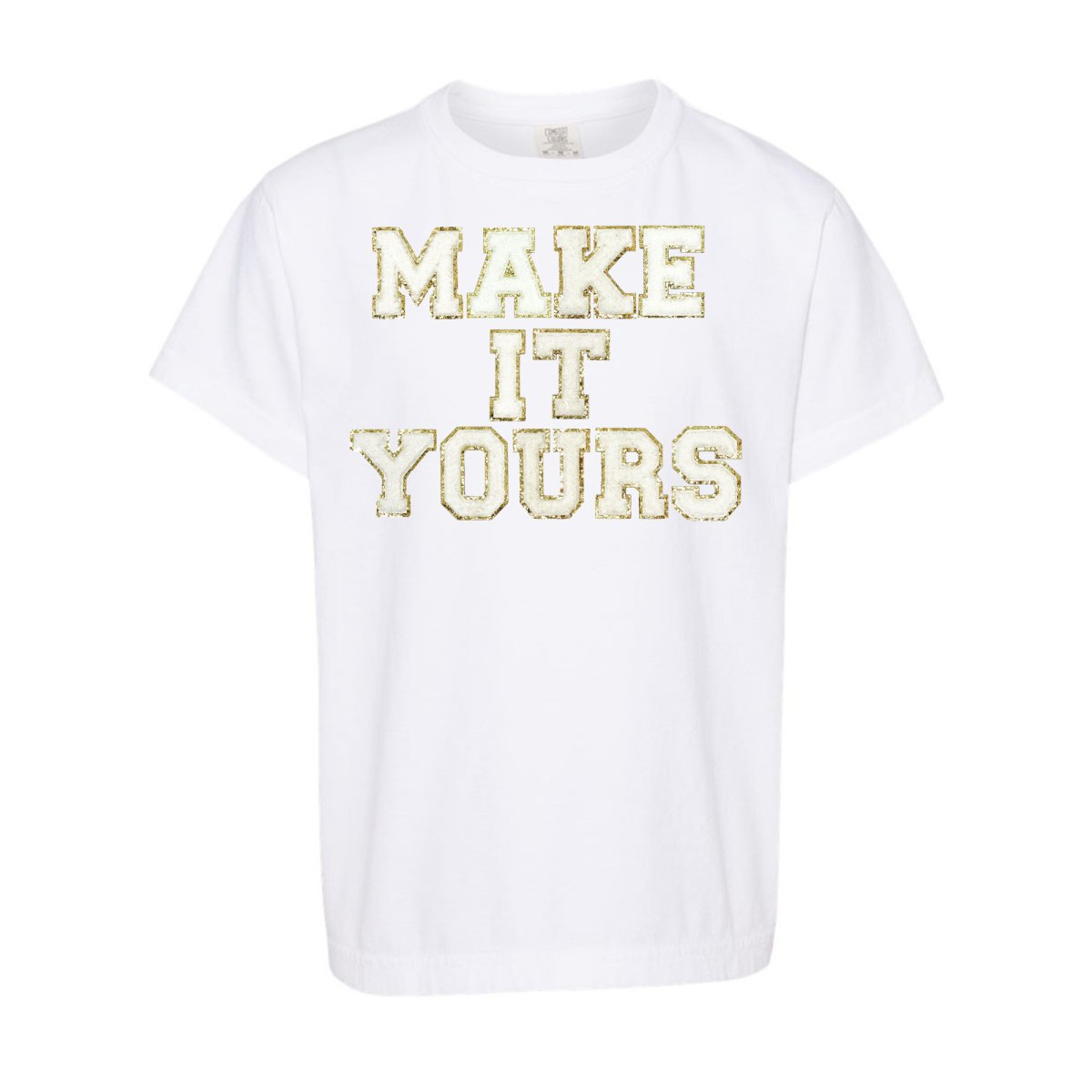 Kids Make It Yours™ Letter Patch T-Shirt
