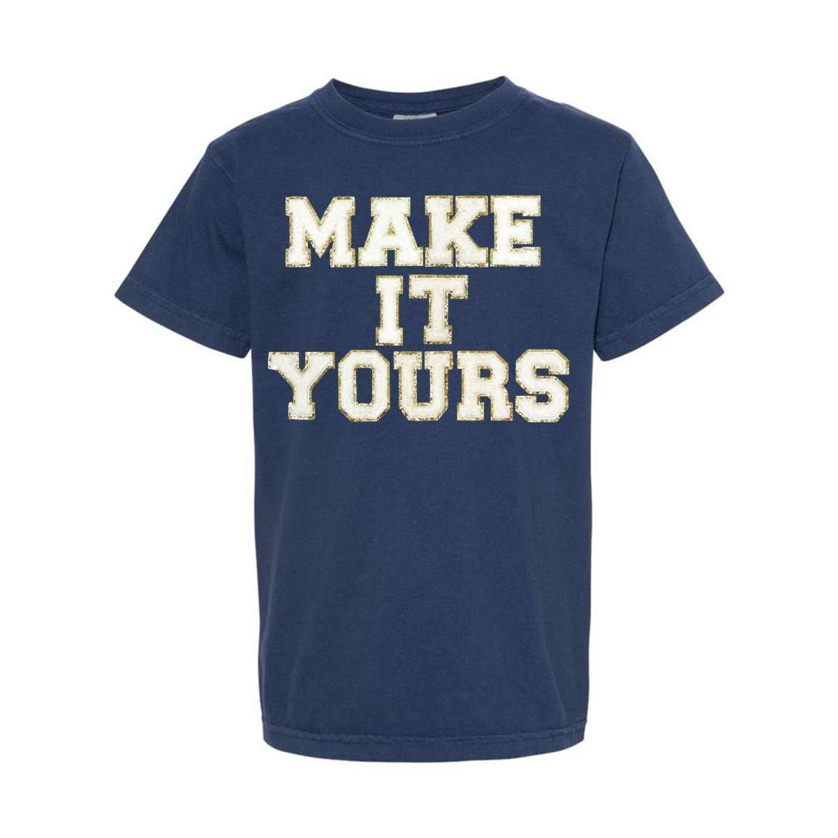 Kids Make It Yours™ Letter Patch T-Shirt