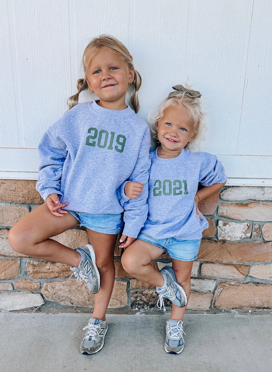 Kids Make It Yours™ 'Year' Crewneck Sweatshirt