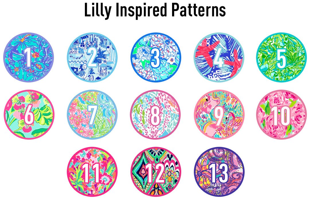 Kids Monogrammed Lilly Big Print T-Shirt