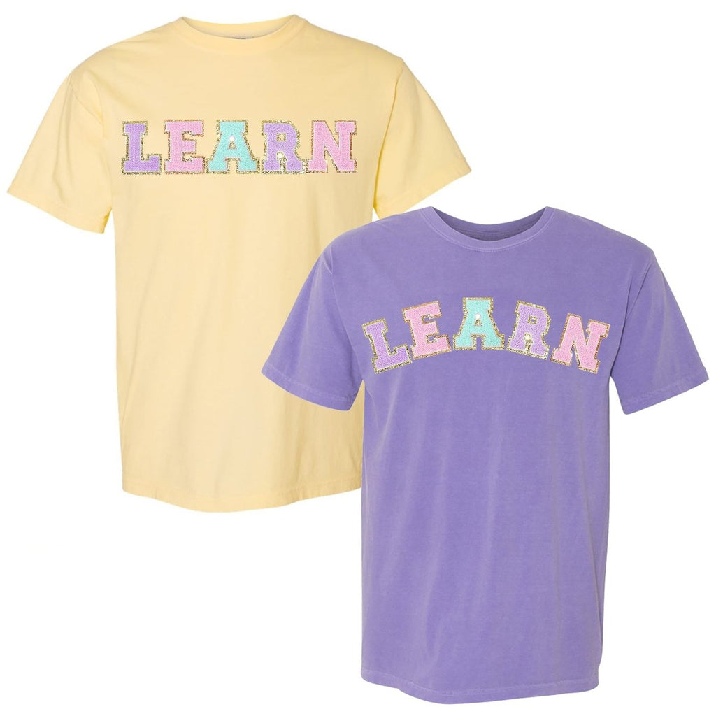 Learn Letter Patch T-Shirt