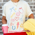 'Lucky Teacher Dopamine Doodles' T-Shirt