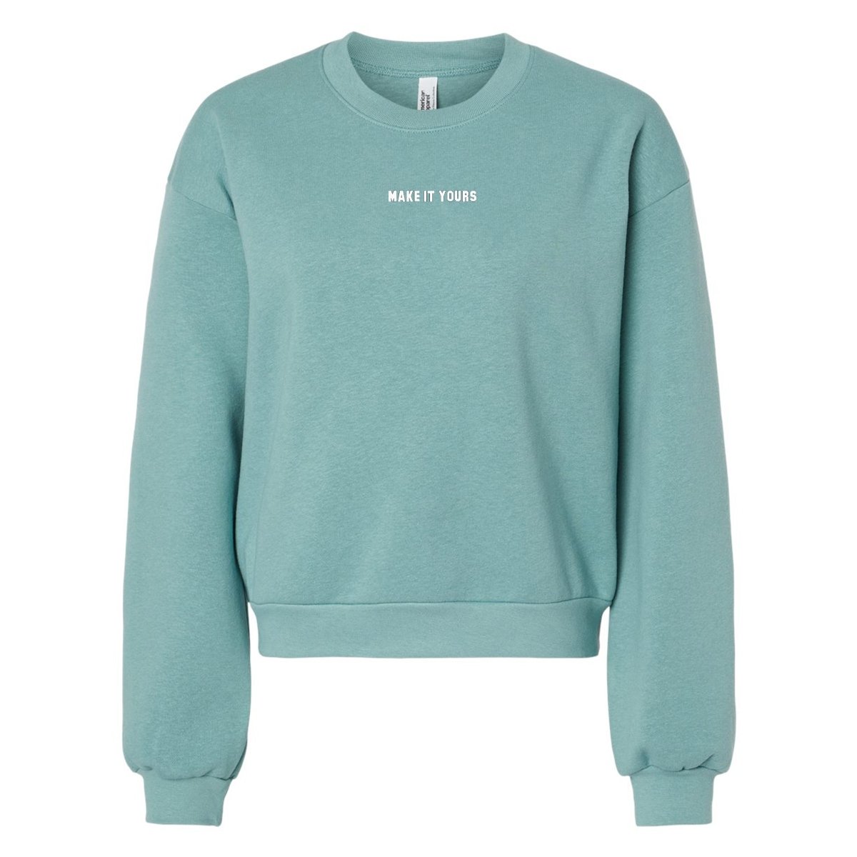 Make It Yours™ American Apparel Cropped Sweatshirt