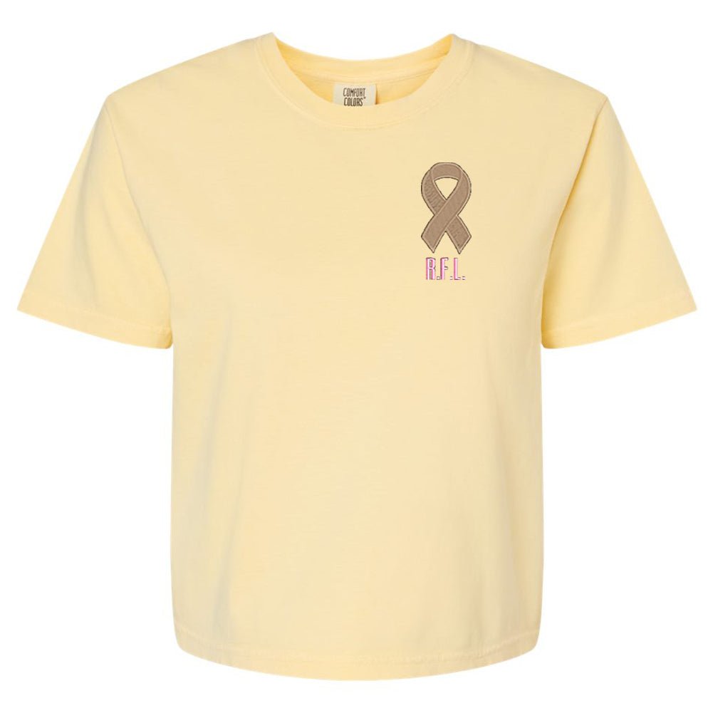 Make It Yours™ Awareness Ribbon Comfort Colors Boxy T-Shirt