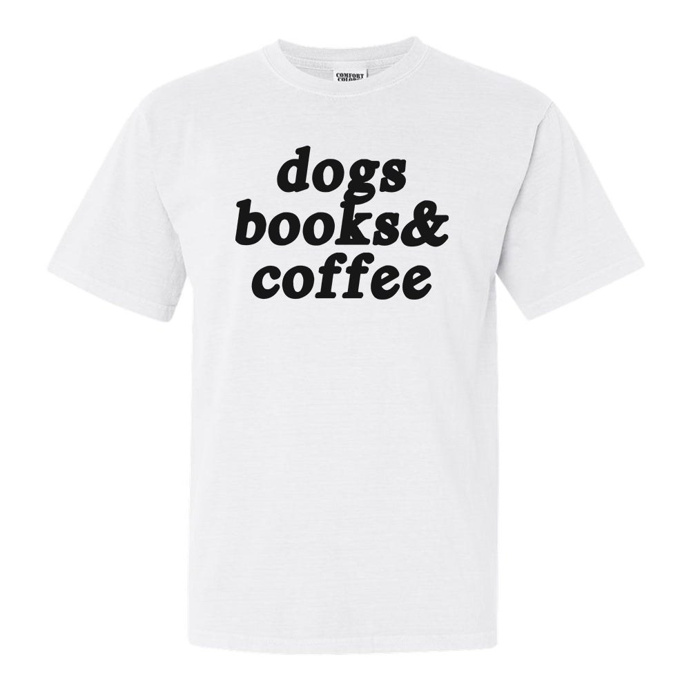 Make It Yours™ '...Books & Coffee' T-Shirt