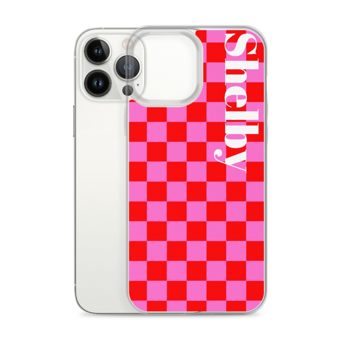Make It Yours™ Check Pattern iPhone Case