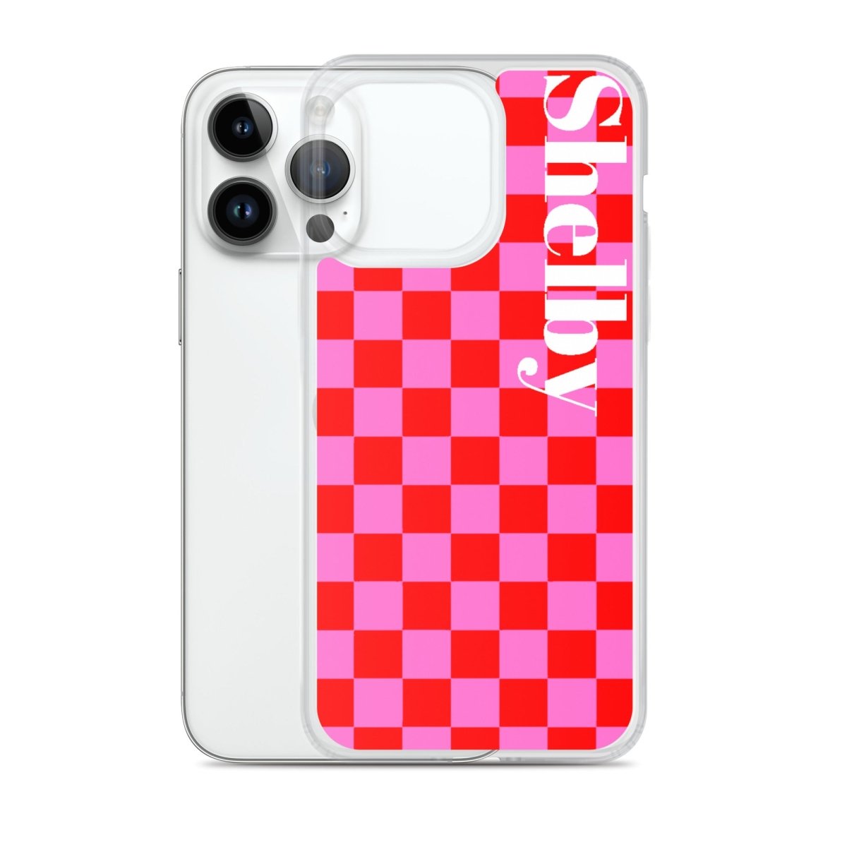 Make It Yours™ Check Pattern iPhone Case