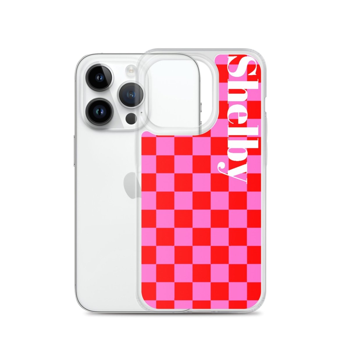 Make It Yours™ Check Pattern iPhone Case