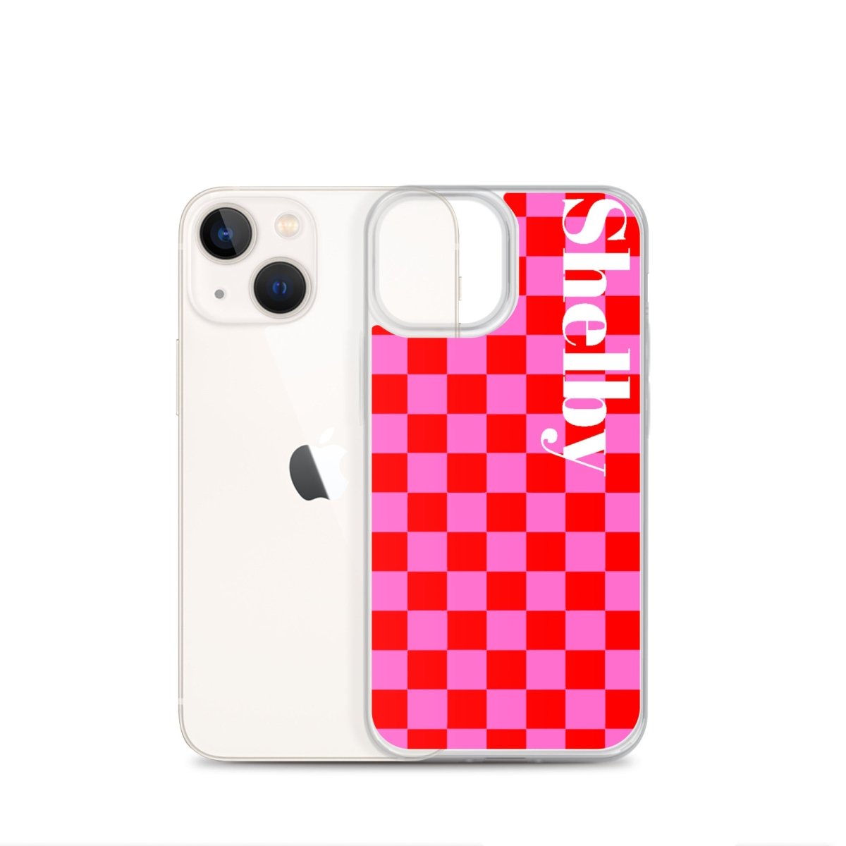 Make It Yours™ Check Pattern iPhone Case