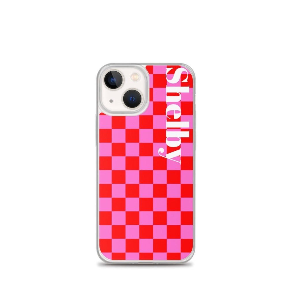 Make It Yours™ Check Pattern iPhone Case