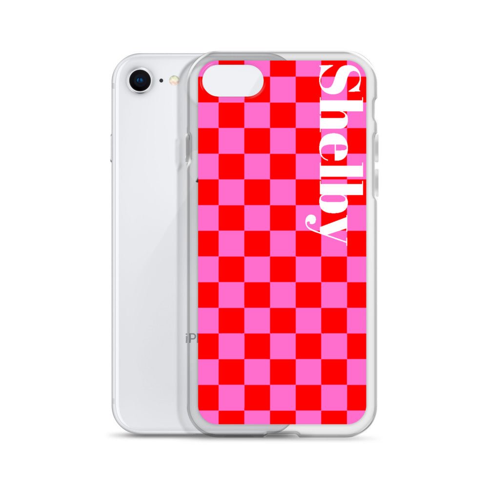 Make It Yours™ Check Pattern iPhone Case