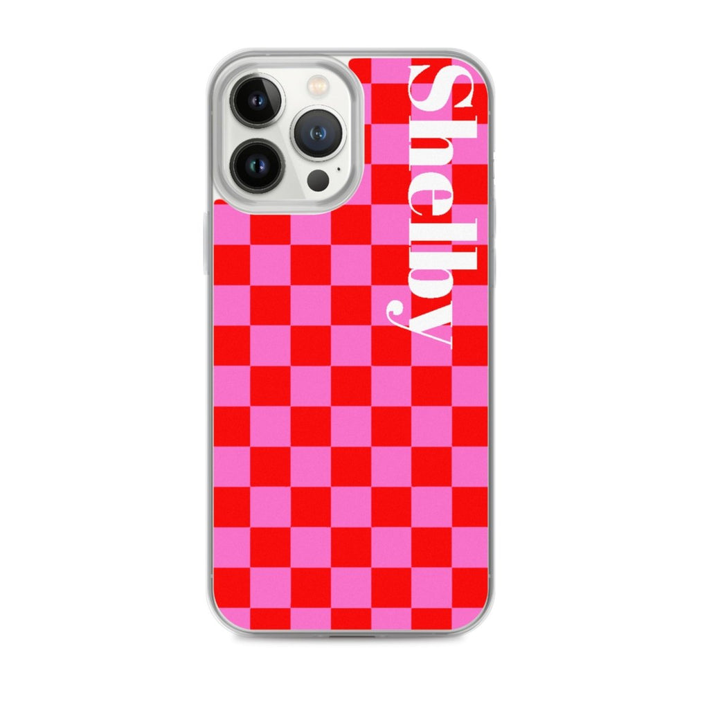 Make It Yours™ Check Pattern iPhone Case