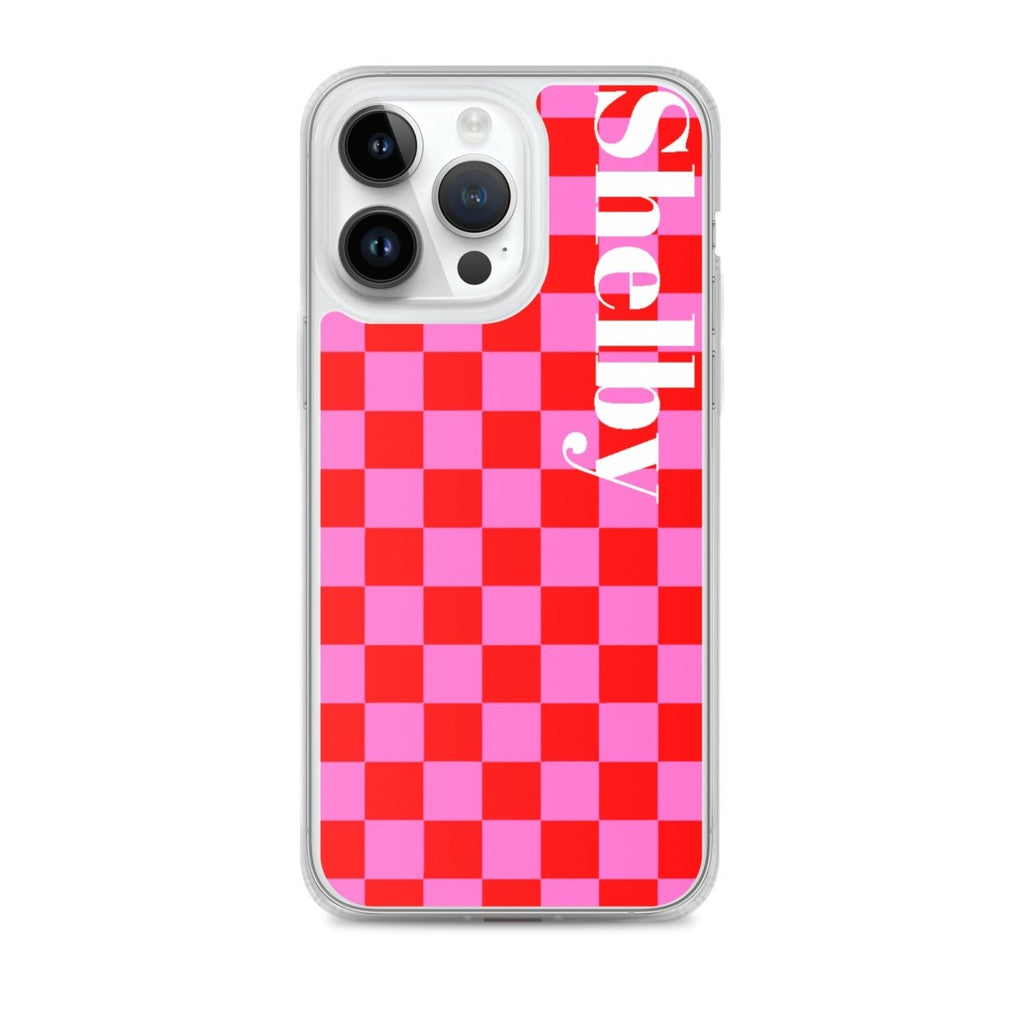Make It Yours™ Check Pattern iPhone Case