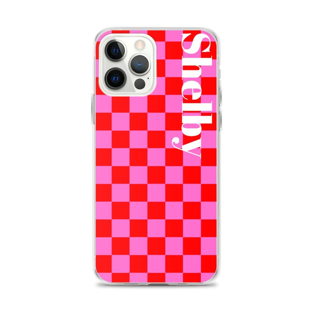 Make It Yours™ Check Pattern iPhone Case