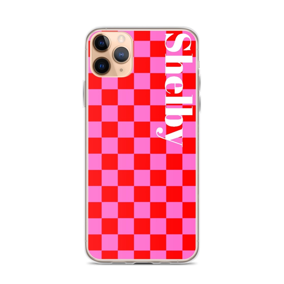 Make It Yours™ Check Pattern iPhone Case