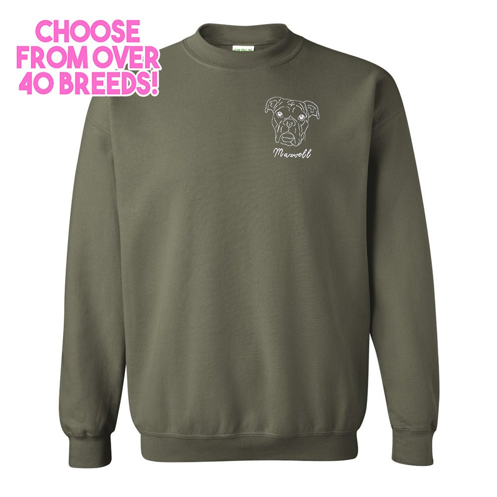Make It Yours™ Dog Breed Crewneck Sweatshirt