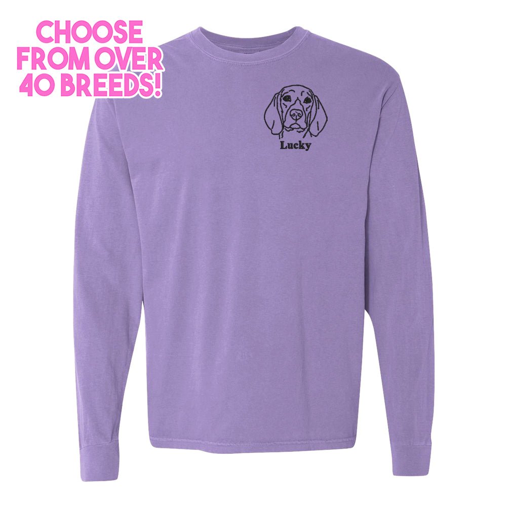 Make It Yours™ Dog Breed Long Sleeve T-Shirt