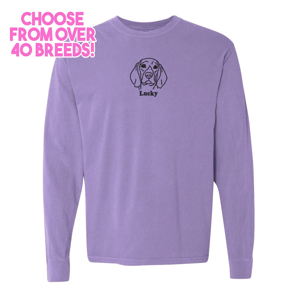 Make It Yours™ Dog Breed Long Sleeve T-Shirt