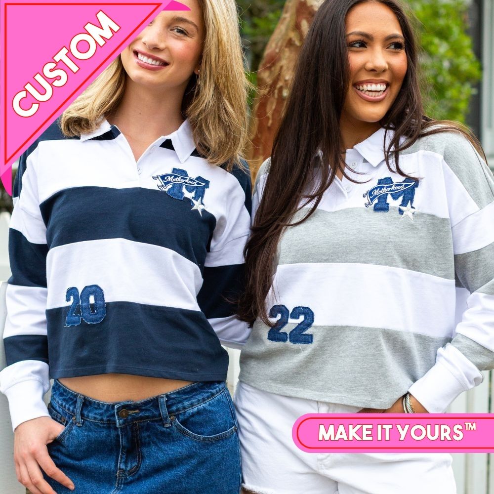 Make It Yours™ 'Founding Year' Ladies Rugby Polo