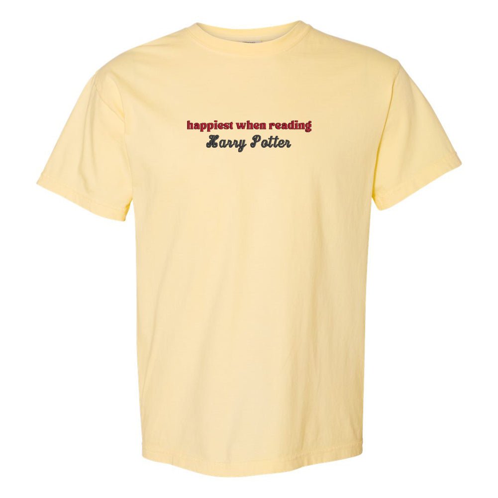 Make It Yours™ 'Happiest When Reading...' T-Shirt