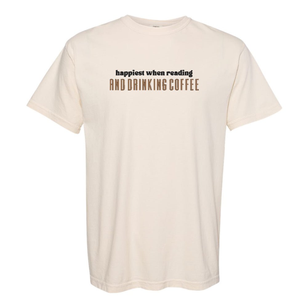 Make It Yours™ 'Happiest When Reading...' T-Shirt