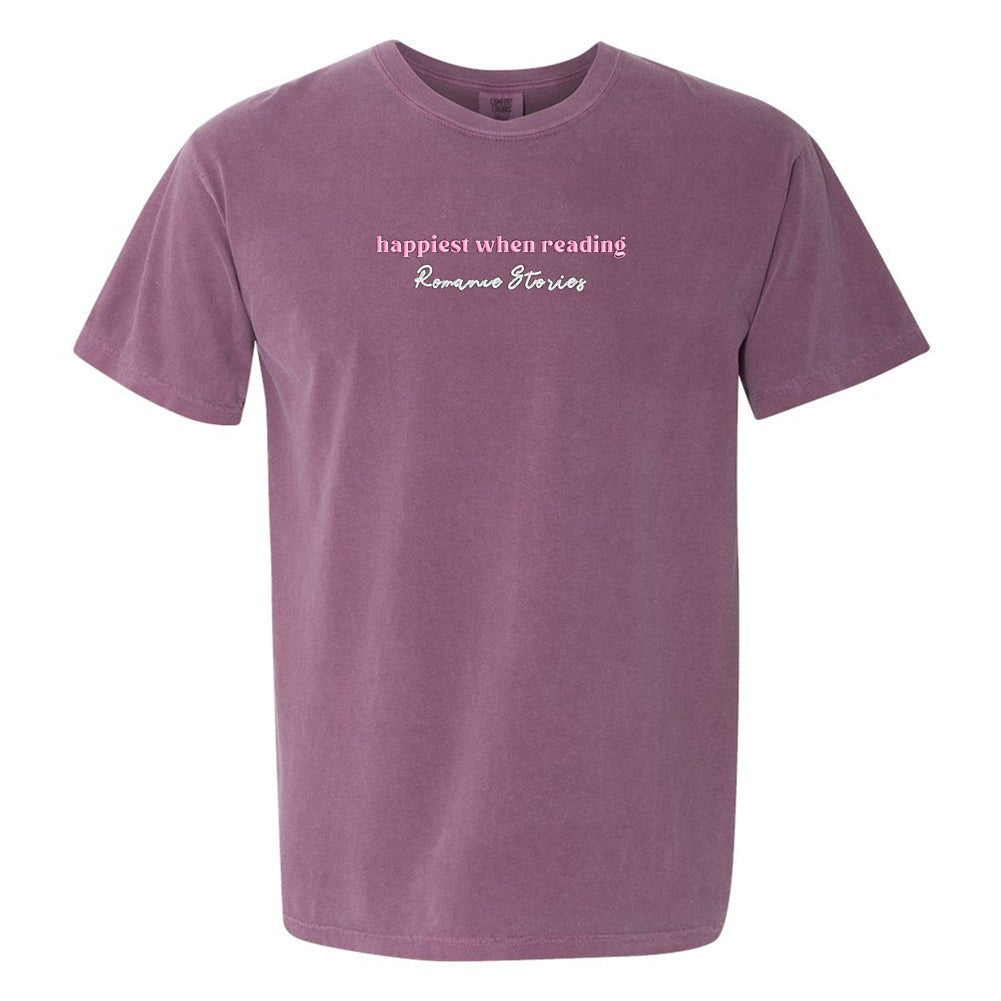 Make It Yours™ 'Happiest When Reading...' T-Shirt