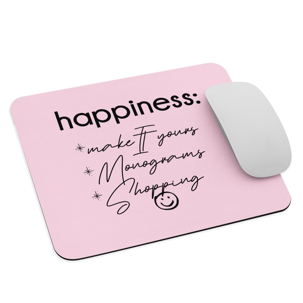 Make It Yours™ 'Happiness Checklist' Mouse Pad