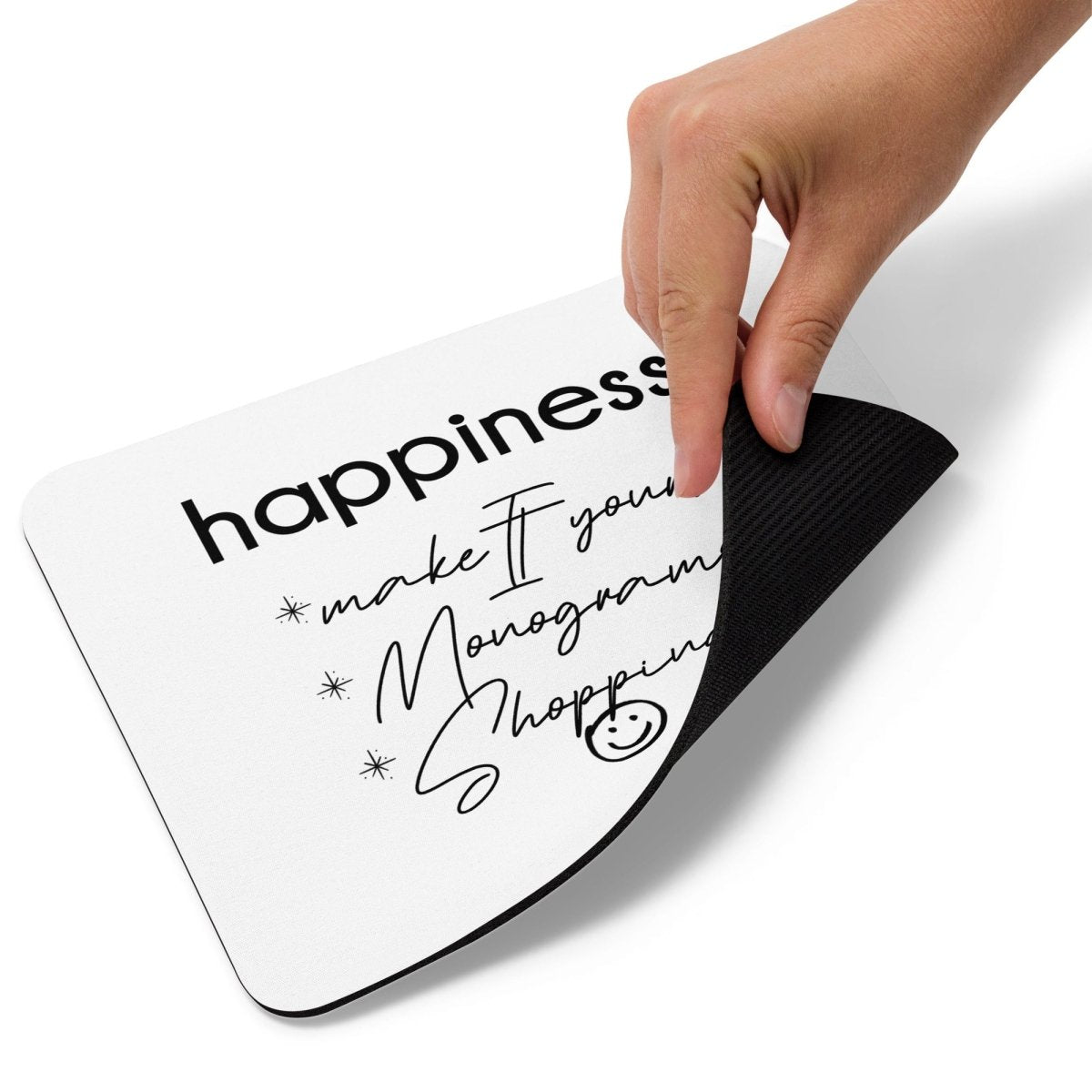 Make It Yours™ 'Happiness Checklist' Mouse Pad