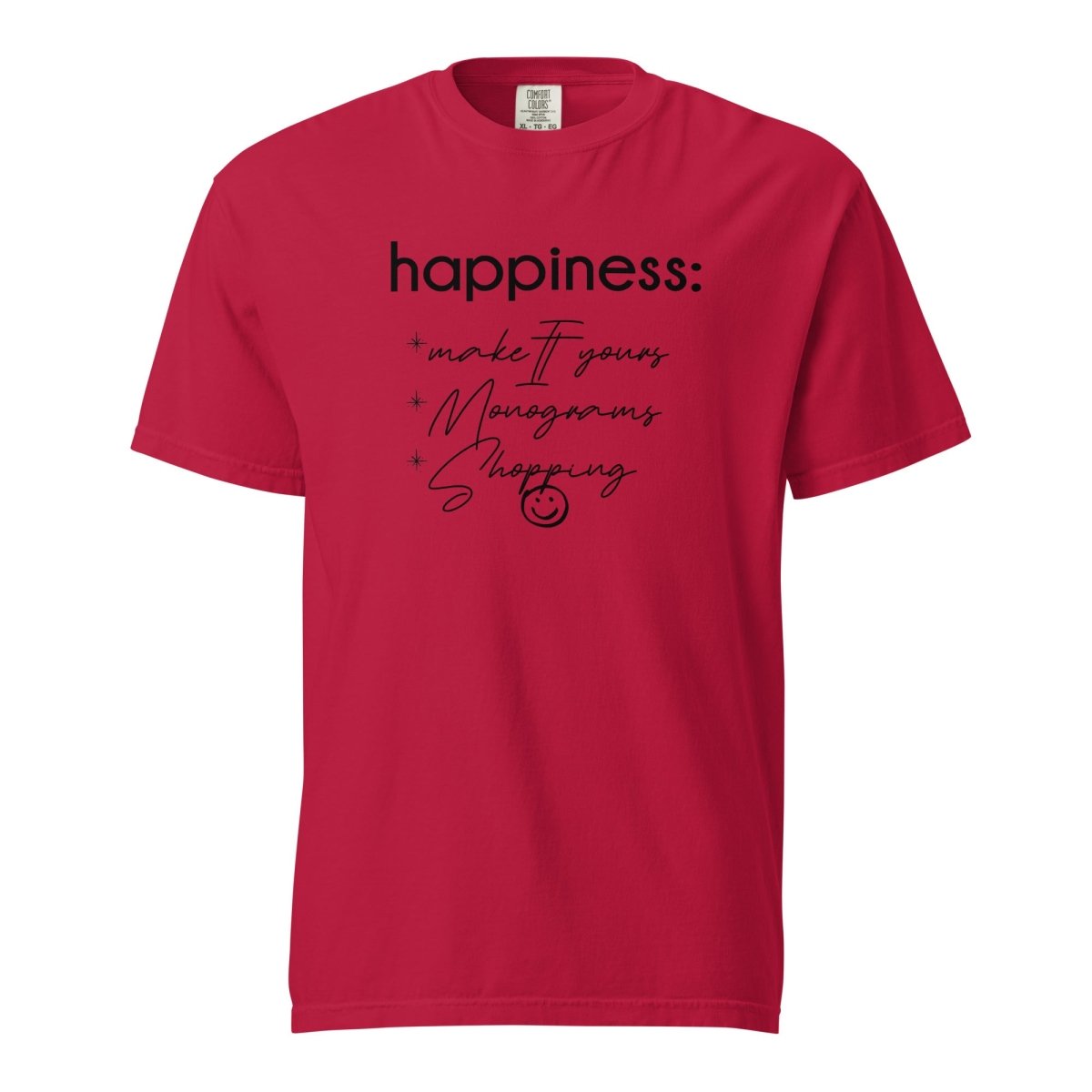 Make It Yours™ 'Happiness Checklist' T-Shirt