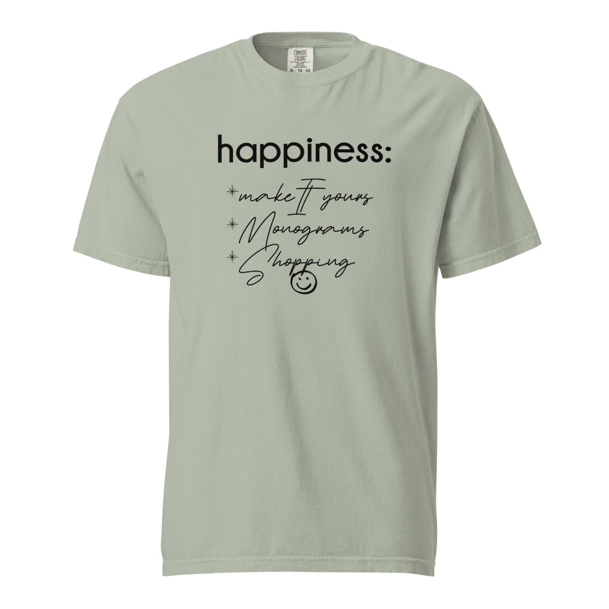 Make It Yours™ 'Happiness Checklist' T-Shirt