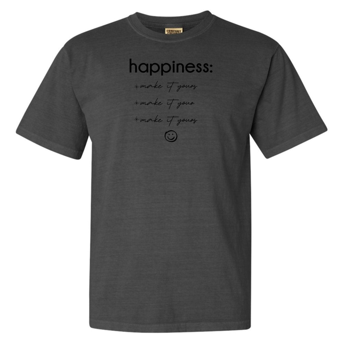 Make It Yours™ 'Happiness Checklist' T-Shirt
