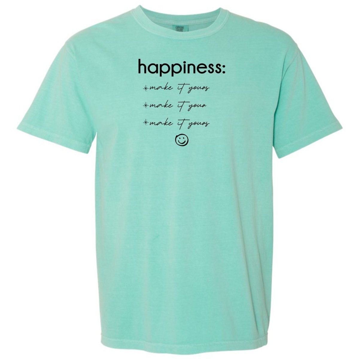 Make It Yours™ 'Happiness Checklist' T-Shirt