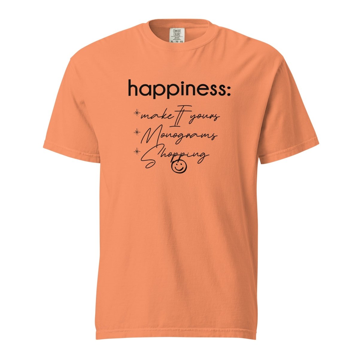 Make It Yours™ 'Happiness Checklist' T-Shirt