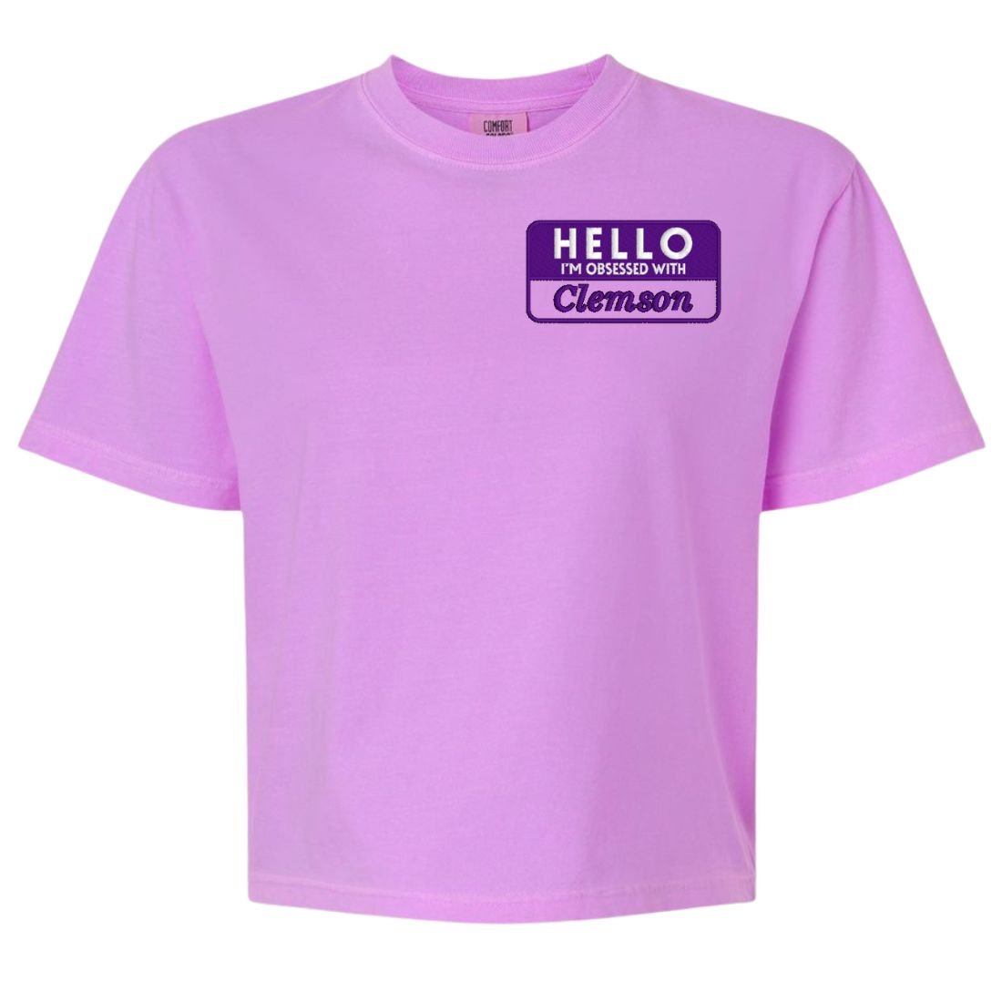 Make It Yours™ 'Hello, I'm Obsessed With...' Boxy T-Shirt