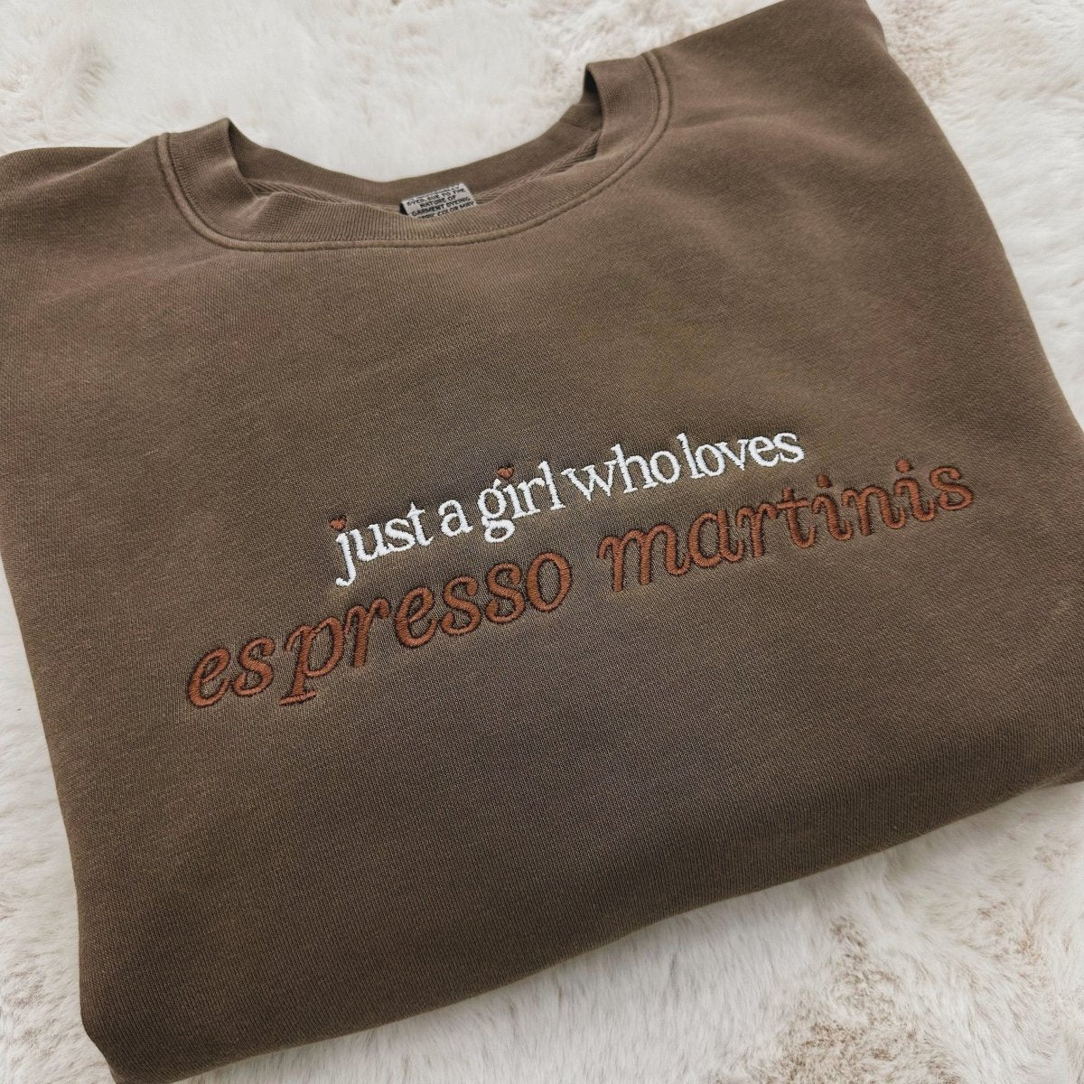 Make It Yours™ 'Just A Girl Who Loves' Cozy Crew