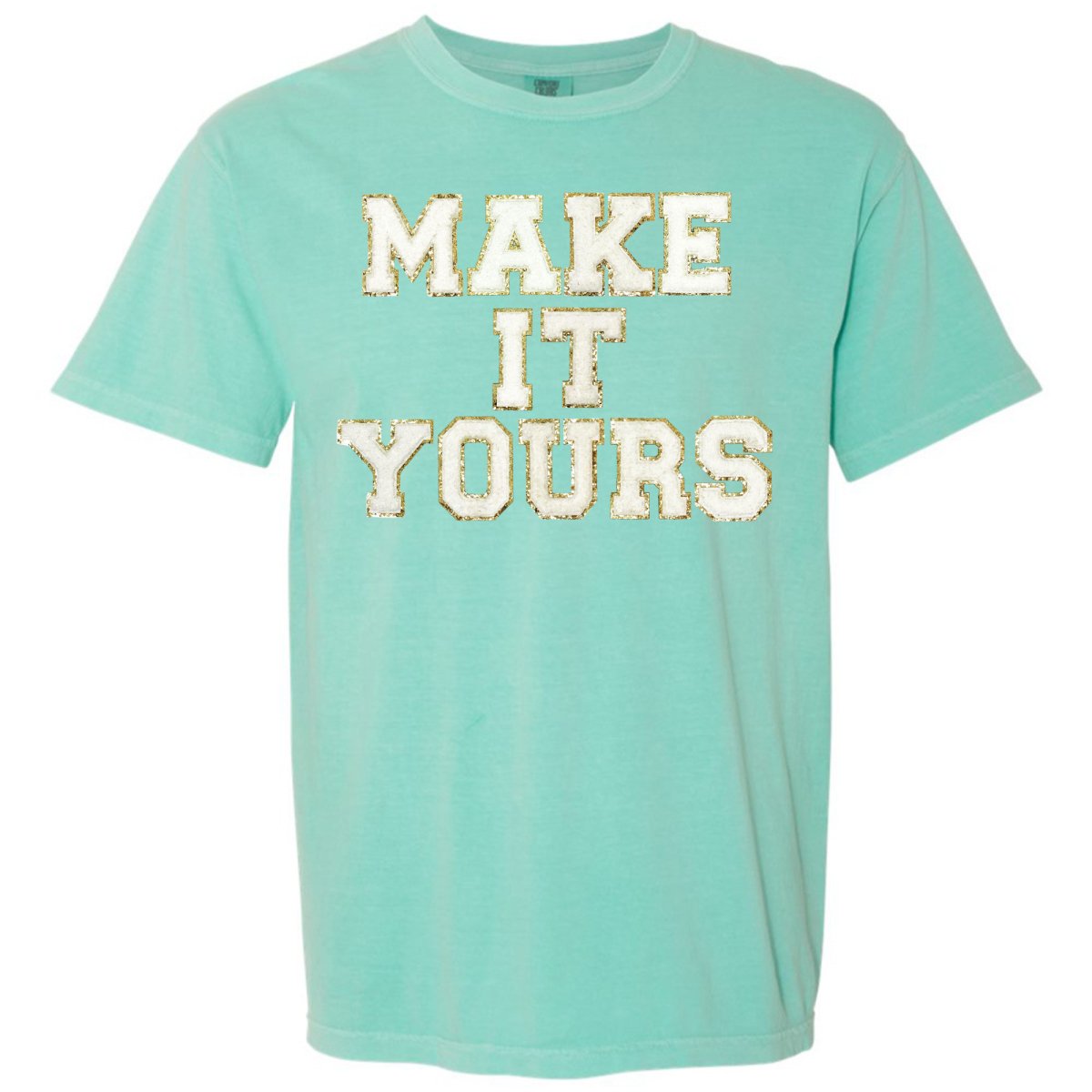 Make It Yours™ Letter Patch T-Shirt