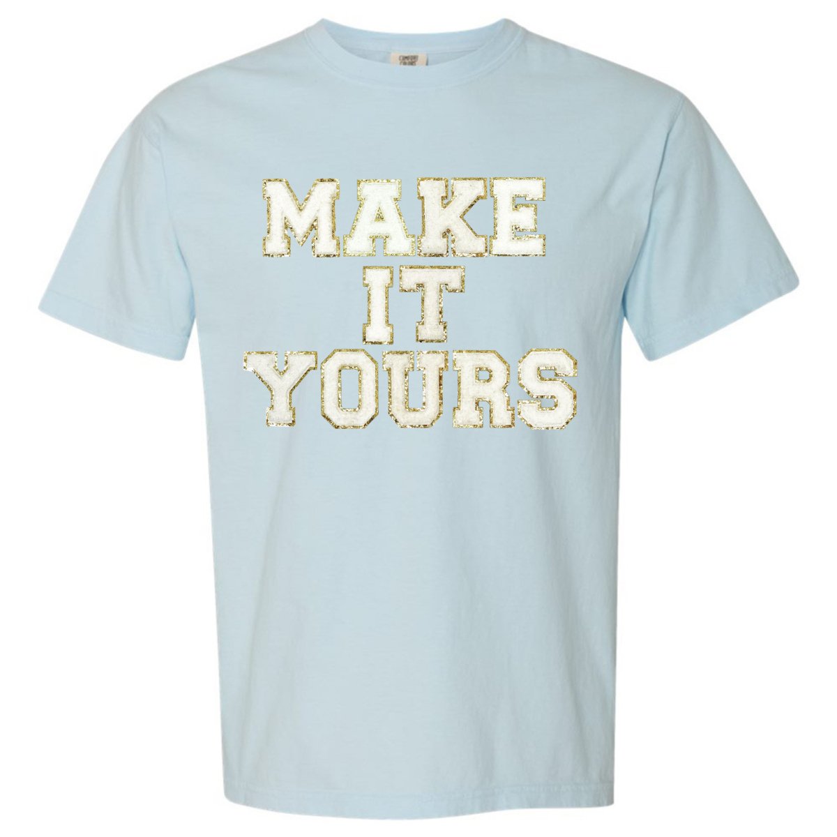 Make It Yours™ Letter Patch T-Shirt