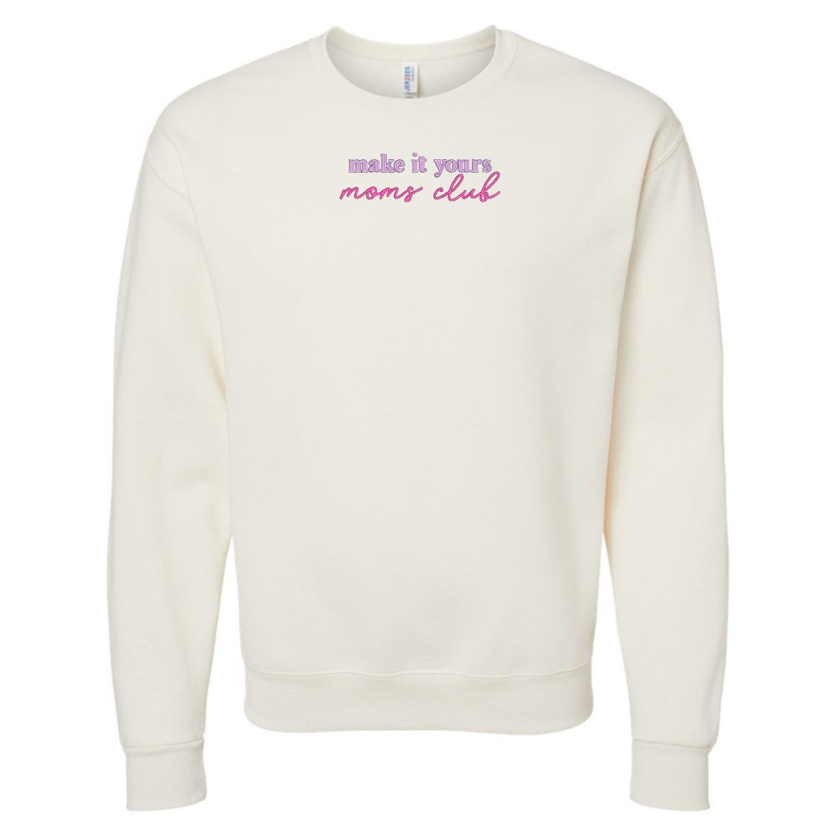 Make It Yours™ 'Moms Club' Crewneck Sweatshirt