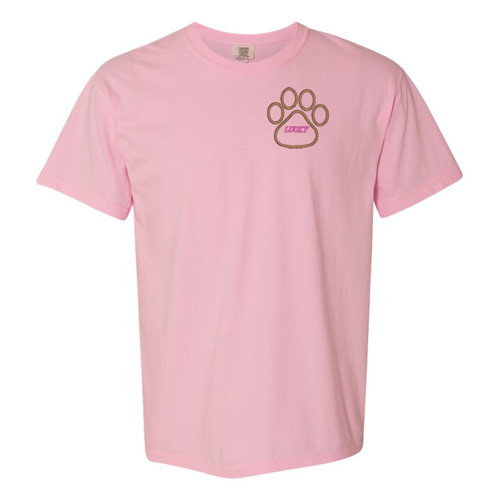 Make It Yours™ Paw Print Comfort Colors T-Shirt