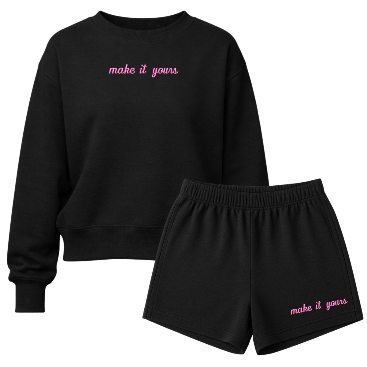 Make It Yours™ Signature Sweatshirt & Shorts Set