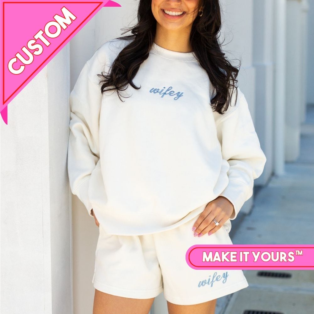 Make It Yours™ Signature Sweatshirt & Shorts Set
