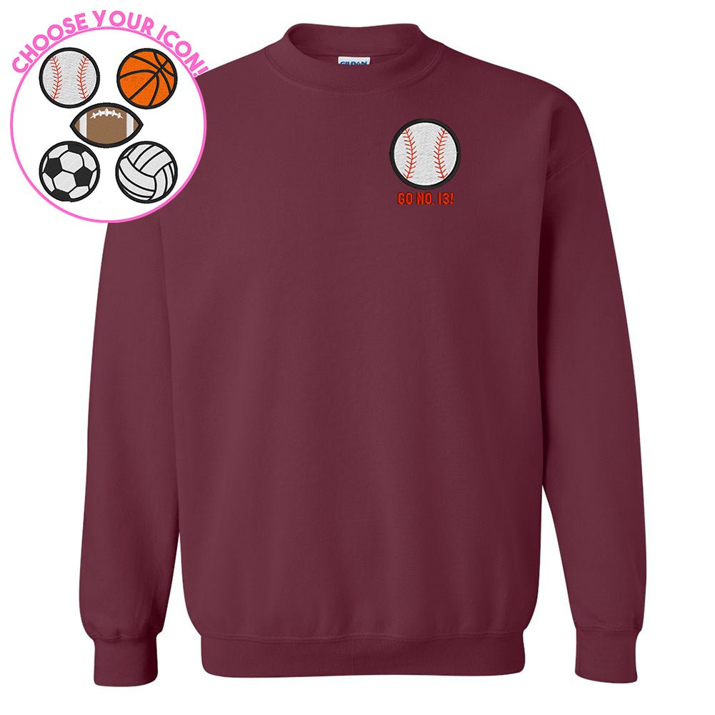 Make It Yours™ Sports Icon Crewneck Sweatshirt