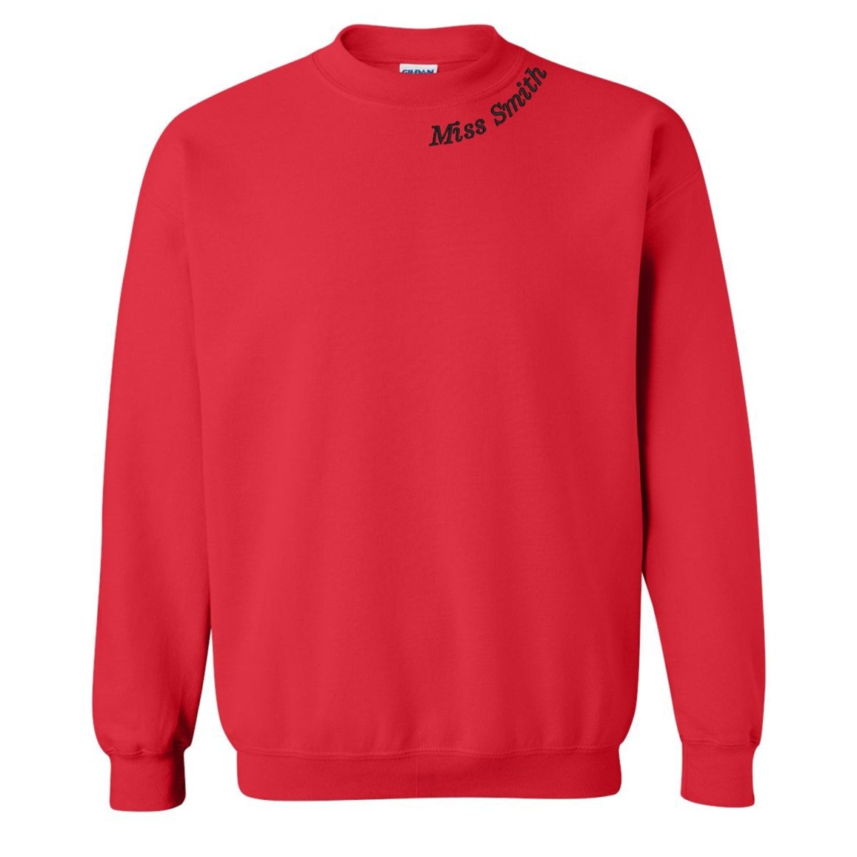 Make It Yours™  Teacher Collar Crewneck Sweatshirt
